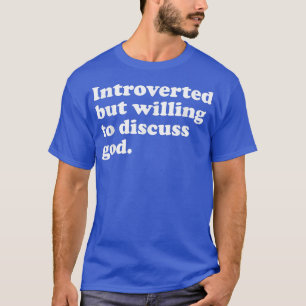 Camiseta Dios gracioso hombres mujeres o niños