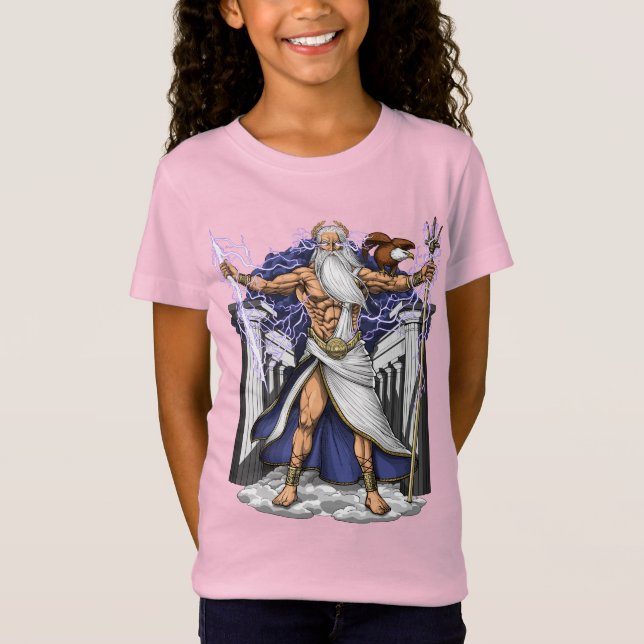 Camiseta Dios griego Zeus (Anverso)