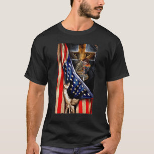 Camiseta Dios Guerrero De Cristo Jesús León De La Cruz De J