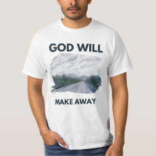 Camiseta Dios hará que se vaya