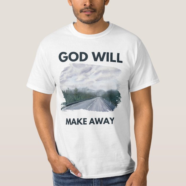 Camiseta Dios hará que se vaya (Anverso)