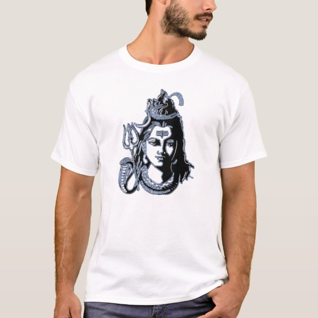 Camiseta Dios hindú Mahadev bendición Shiva (Anverso)