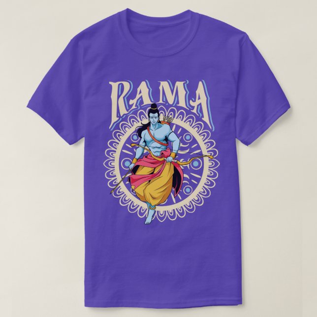 Camiseta Dios hindú Rama (Diseño del anverso)