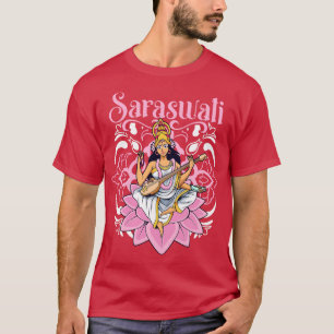 Camiseta Dios hindú Saraswati
