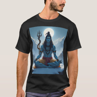 Camiseta Dios hindú Shiva de la vida y la muerte