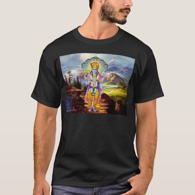 CAMISETA DIOS HINDÚ VISHNU (Anverso)