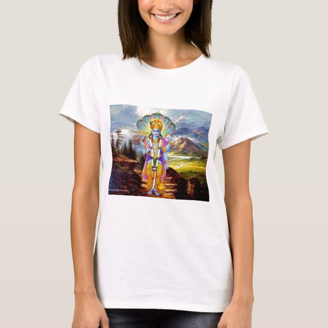 CAMISETA DIOS HINDÚ VISHNU (Anverso)