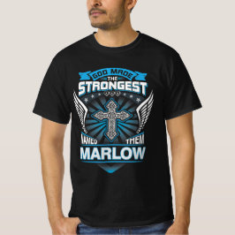 Camiseta Dios Hizo A Los Más Fuertes Y Les Llamó Marlow