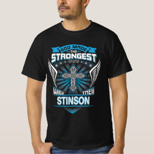 Camiseta Dios Hizo Lo Más Fuerte Y Los Nombró Stinson