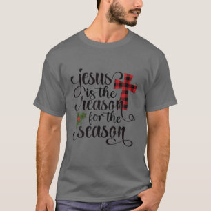 Camiseta Dios Jesucristo es la razón de la temporada de Nav