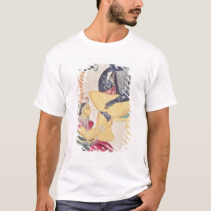 Camiseta Dios Krishna con su amor mortal, Radha