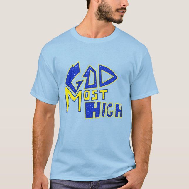 Camiseta Dios más alto (Anverso)