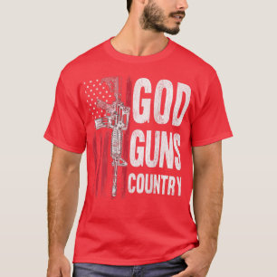 Camiseta Dios mata al país AR15 por los derechos de las arm