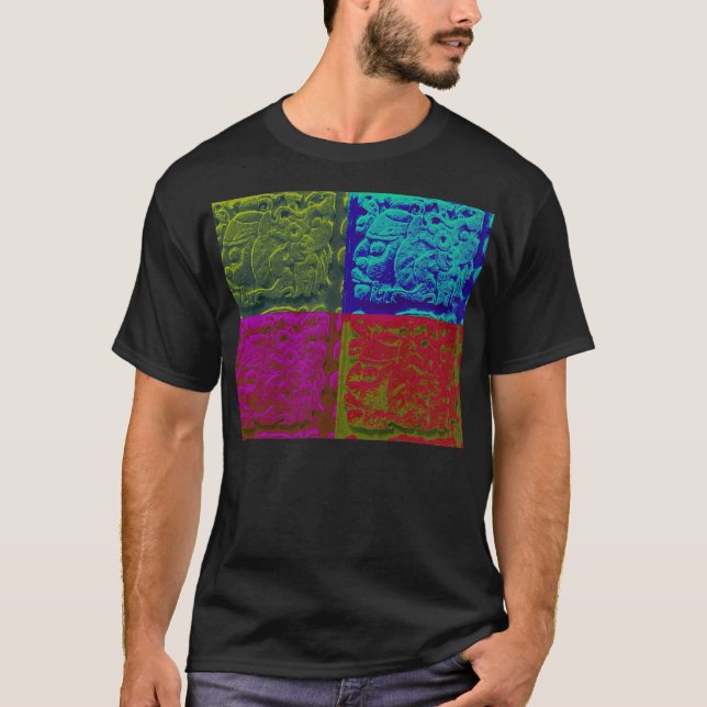 Camiseta dios maya (Anverso)