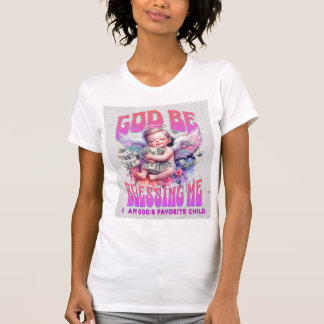 Camiseta Dios me bendiga - Ángel de la manifestación de la