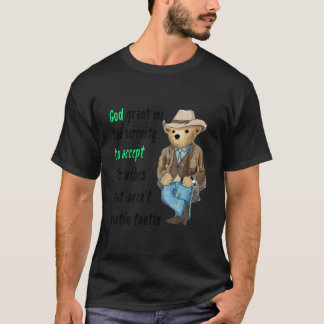 Camiseta Dios me conceda la serenidad para aceptar las cosa