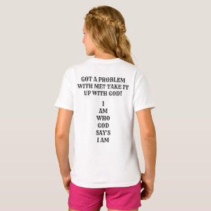 CAMISETA DIOS ME CREÓ Y DISEÑÓ MODAS Y MÁS