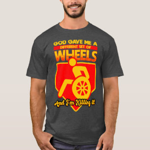 Camiseta Dios Me Dio Un Conjunto Diferente De Ruedas Y Maté