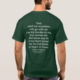 Camiseta Dios me envía dondequiera