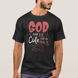 Camiseta Dios Me Hizo Curso No Puedo Ayudarlo A La Gente Re