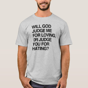 CAMISETA DIOS ME JUZGARÁ PARA LOVIN