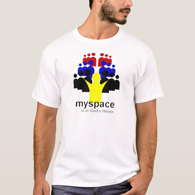 Camiseta Dios mi espacio (Anverso)