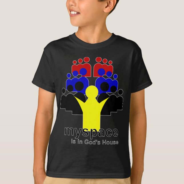 Camiseta Dios mi espacio (Anverso)