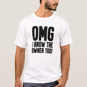 Camiseta Dios mío, conozco al propietario de Bartender Boun
