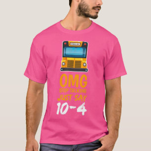 Camiseta Dios mío, deja de hablar, solo di 104 4