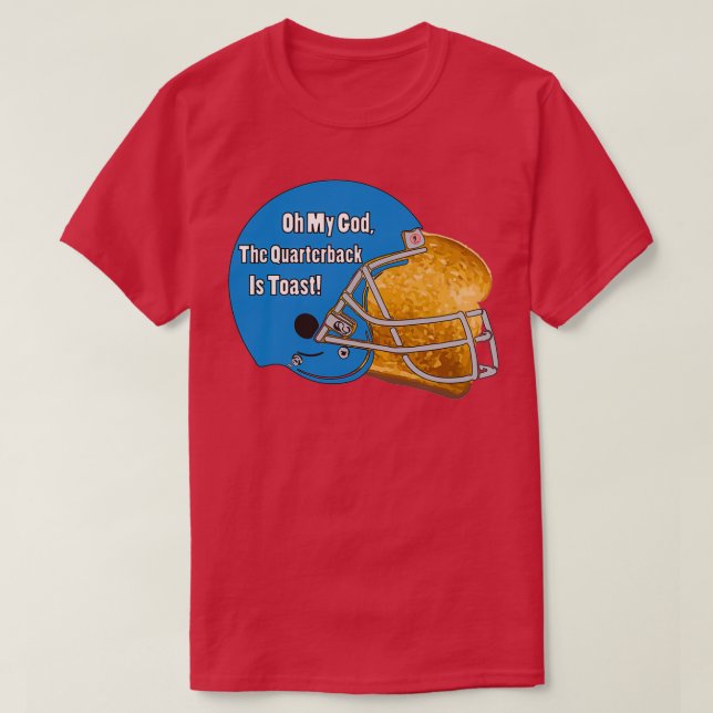 Camiseta ¡Dios Mío, El Respiro Es Tostada!  (Diseño del anverso)