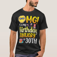 Dios mío, es mi cumpleaños, 30 de enero feliz papá