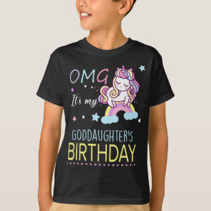 Camiseta Dios mío, es mi diosa hija de cumpleaños, linda ma