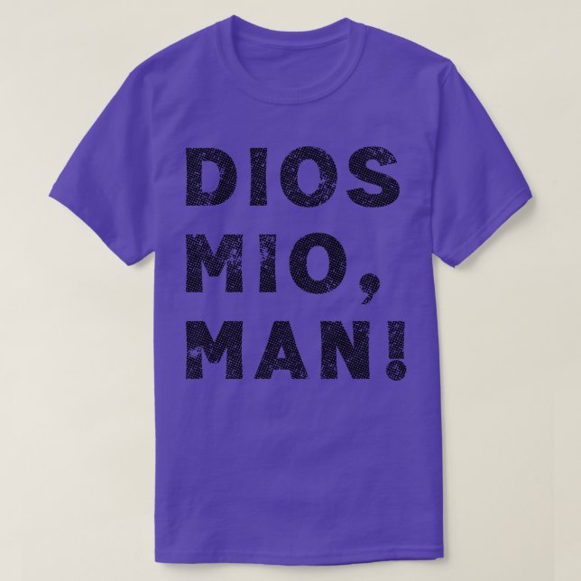 Camiseta Dios Mio Man Bowling Team Fan Art (Diseño del anverso)