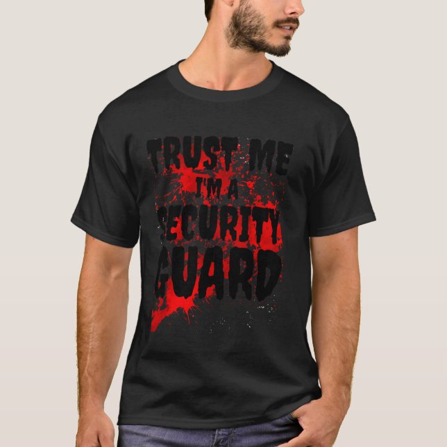 Camiseta Dios mío, soy un Hallowe asustado de la Guardia de (Anverso)