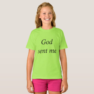 Camiseta Dios negro huérfano de la cita de Allison me envió