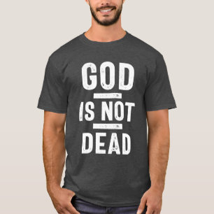 Camiseta Dios no está muerto   Cristiano