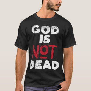 Camiseta Dios no está muerto Jesucristo Fe Religioso Chris