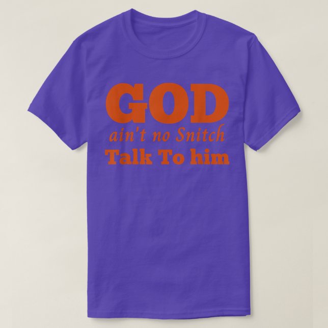 Camiseta Dios No Hable Con Ella (Diseño del anverso)