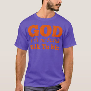 Camiseta Dios No Hable Con Ella