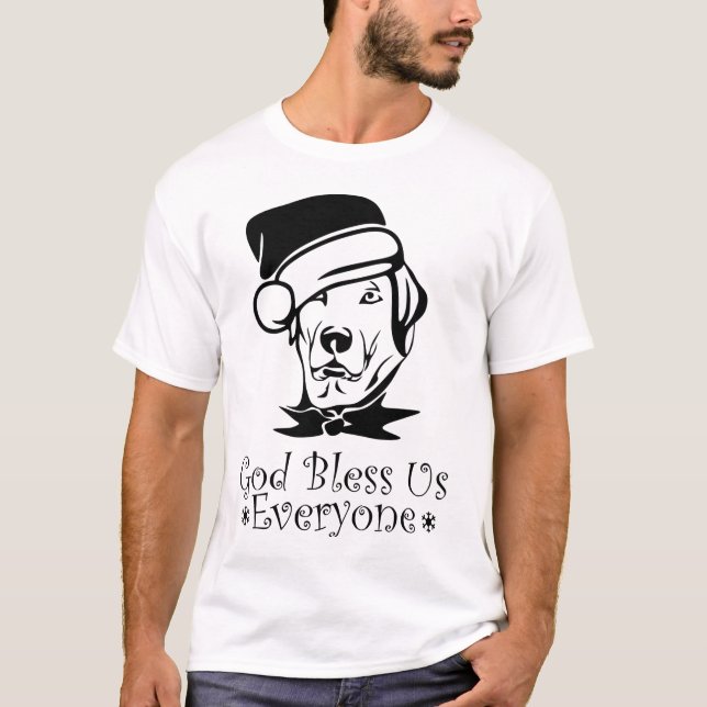 Camiseta Dios Nos Bendiga A Todos (Anverso)