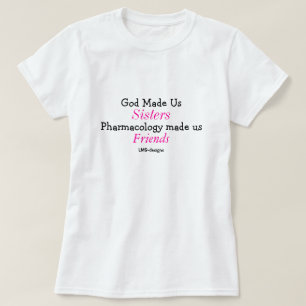 Camiseta Dios nos hizo a hermanas