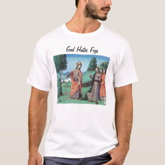 Camiseta Dios odia higos