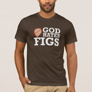CAMISETA DIOS ODIA LOS PECES - BLANCO