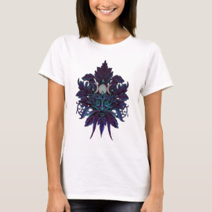 Camiseta Dios pagano de Wiccan de la luna del triple del