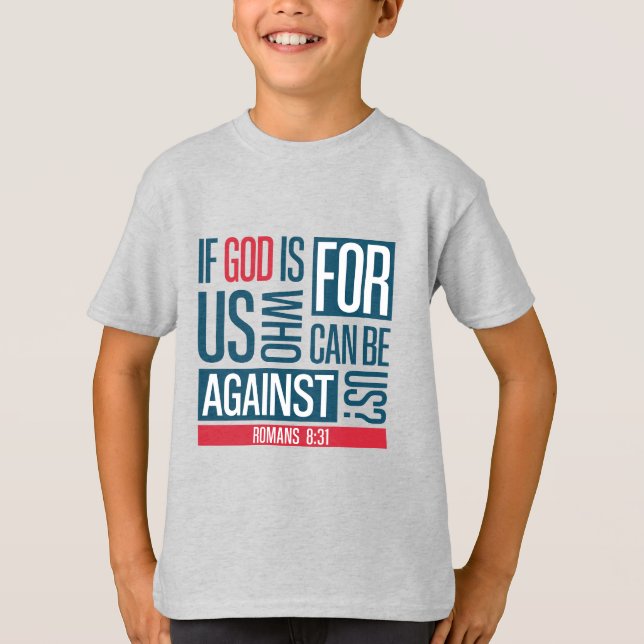 Camiseta Dios para nosotros (Anverso)