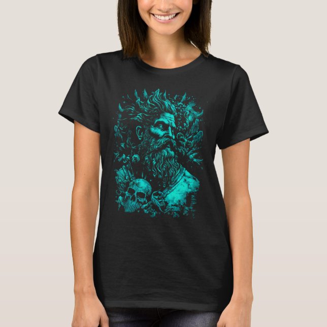 Camiseta Dios Poseidon (Anverso)