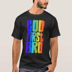 Camiseta Dios primero proverbios 36 Poner a Dios primero cr