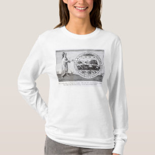 Camiseta Dios que crea el mundo por el compás