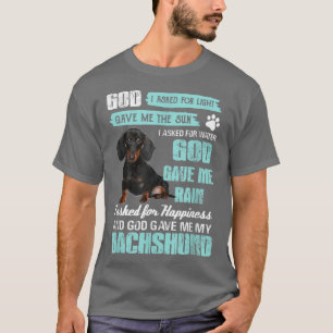 Camiseta Dios Que Pedí Luz Me Dio El Sol Que Dios Me Dio