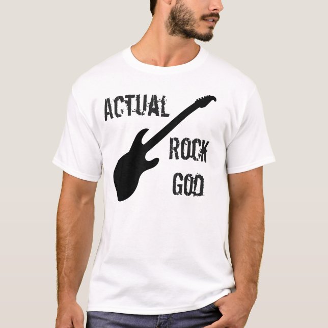 Camiseta Dios real de la roca (Anverso)